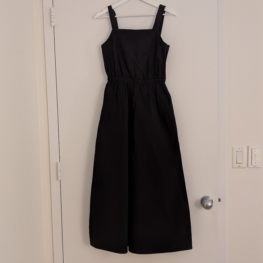 COS Cotton Black Jumpsuit Size 4